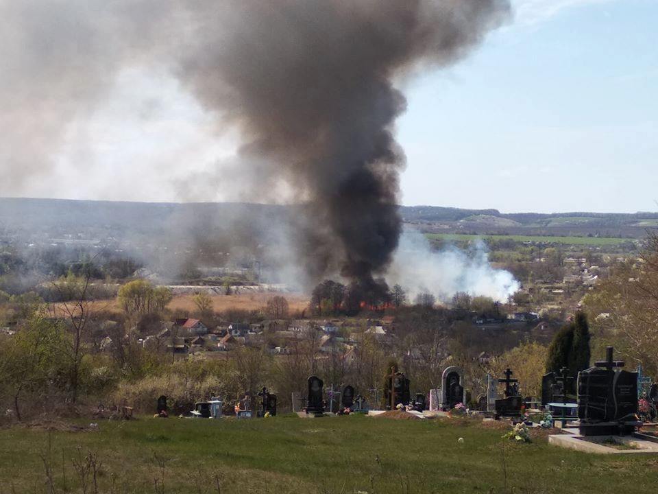 На Черкащині місцеві жителі ледь не спалили селище