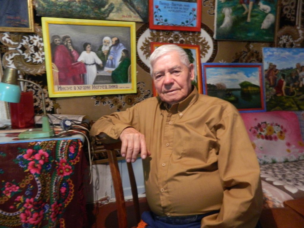 91-річний художник із Звенигородки розповів про те чому повернувся з Америки в Україну