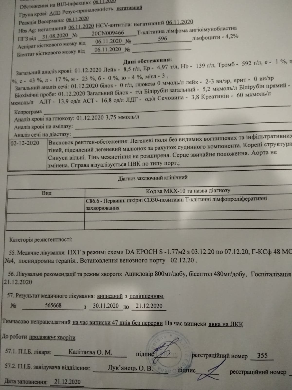 Родина з Тального просить допомогти на лікування онкохворій невістці