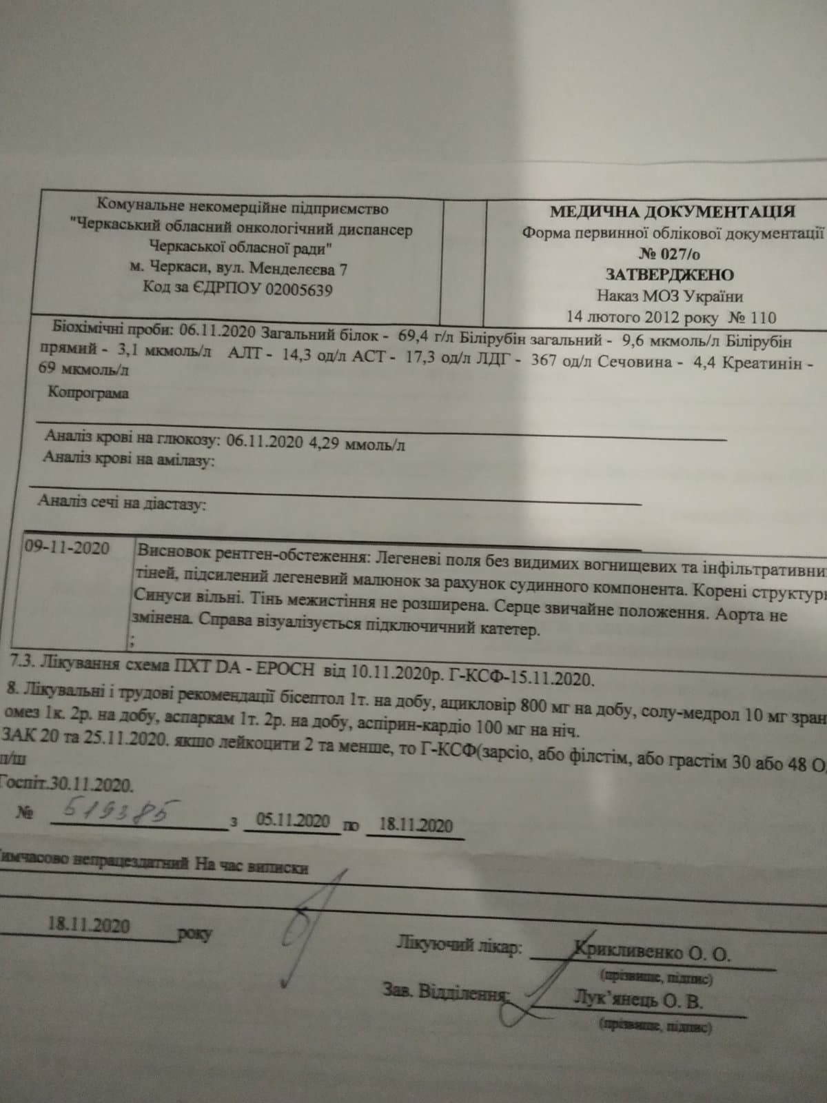 Родина з Тального просить допомогти на лікування онкохворій невістці